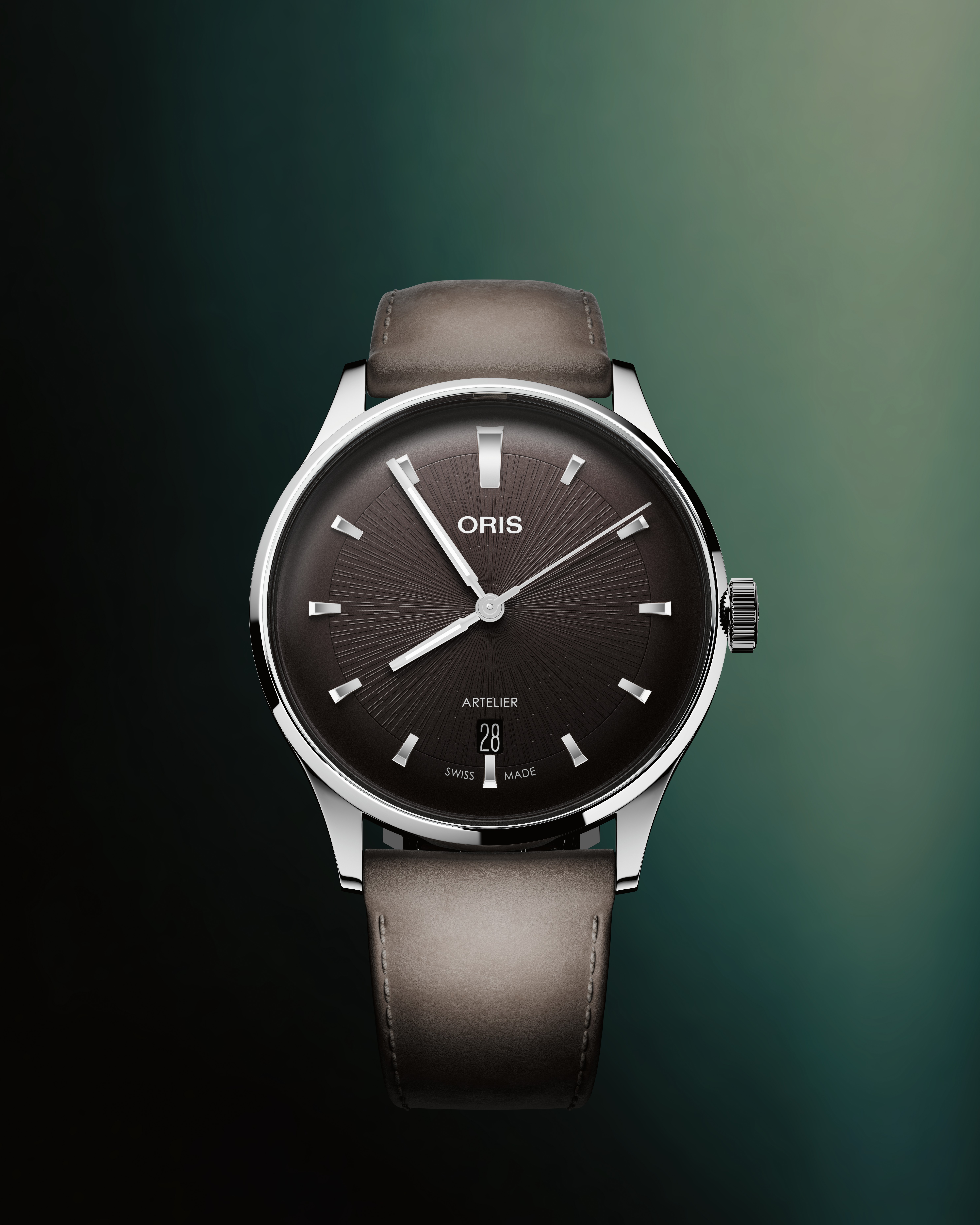 ORIS  Мужские швейцарские часы, автоматический механизм, сталь, 38 мм